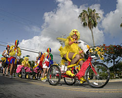 Chicken Fest Key West 2004 photo - Duval Street, Key West